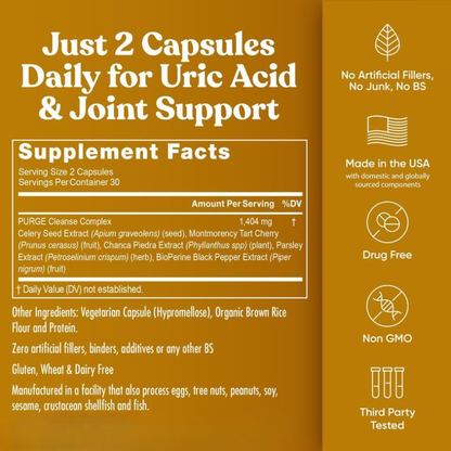 Daily Uric Acid Purge