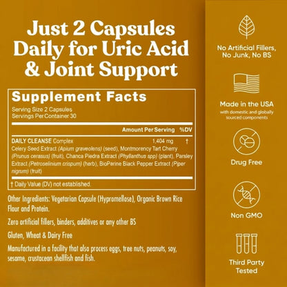 Daily Uric Acid Cleanse
